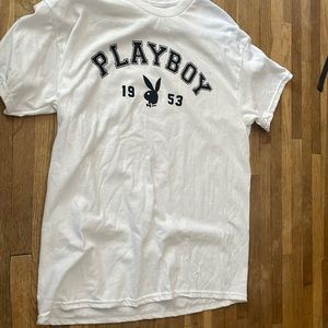 white playboy T-Shirt